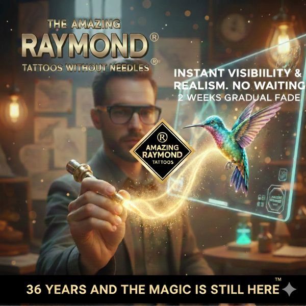 Amazing Raymond 2 Week Fade Tattoos