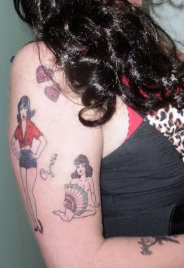 Amy Winehouse Temporary Tattoos