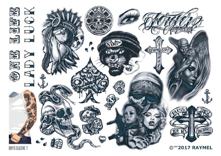 50 Cool Gangster Tattoos For Females 2023